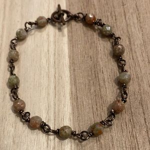 Jasper Bead Bracelet